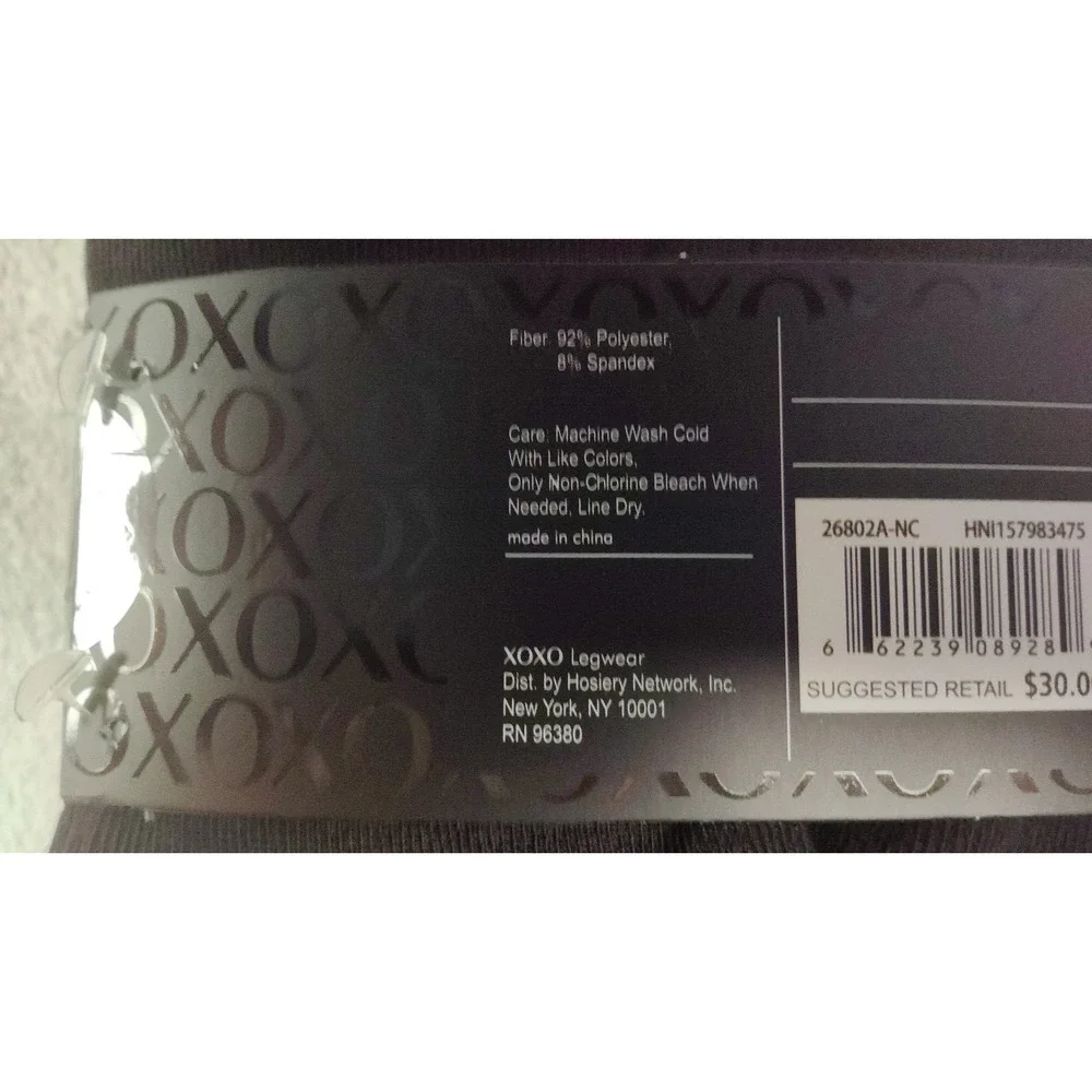 XOXO  Socks Womens Sizes 4 - 10 Black 20 Pairs Low Cut Black Socks